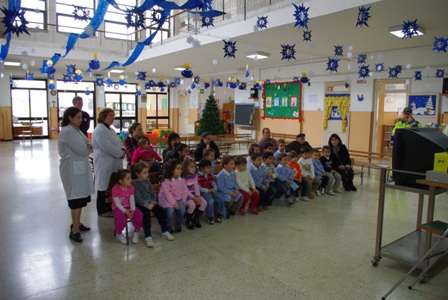 Corso di evacuazione Scuola Materna Acquarica Protezione Civile "LA FONTANA"
